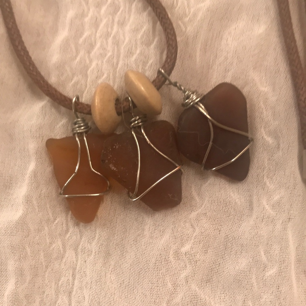 3/$15 Sea Glass Necklace